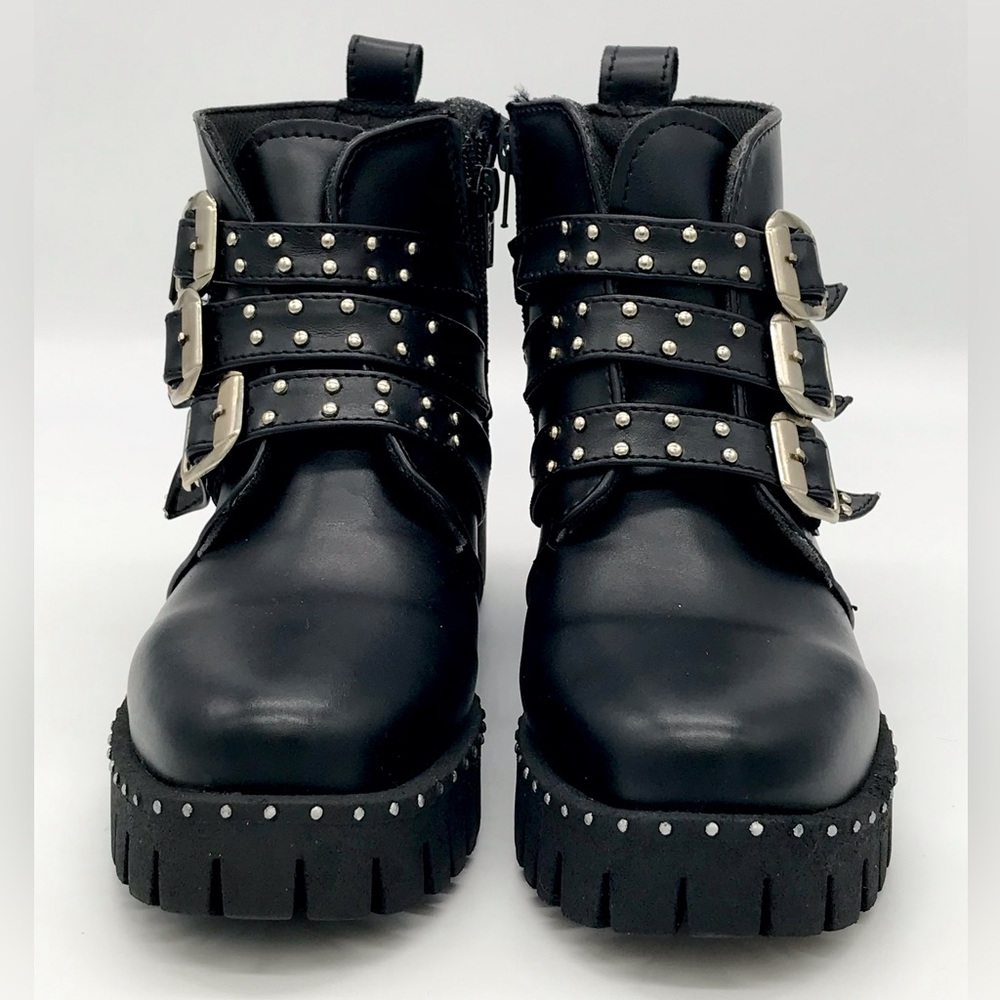 Stylish combat boots